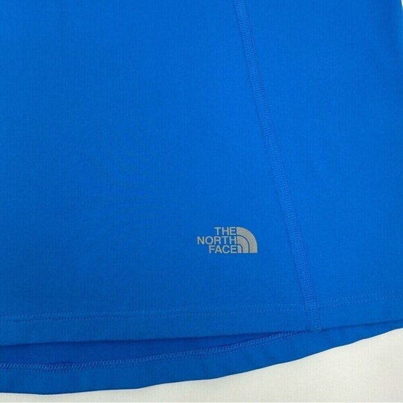 The North Face Women's Blue 1/4 Zip Pullover Long Sleeve Activewear Top M/C38 - Picture 8 of 14